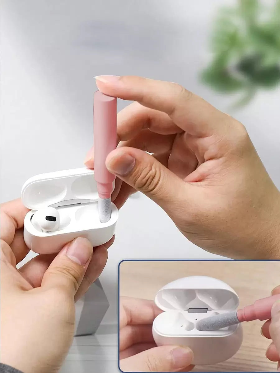 3-In-1 Wireless Earphone Cleaning Kit - Perfect