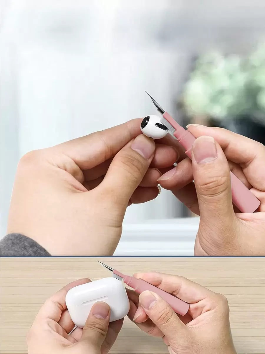 3-In-1 Wireless Earphone Cleaning Kit - Perfect